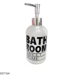 DISPENSADOR P/JABON LIQUIDO VIDRIO (32494)