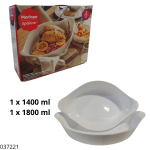 JUEGO DE FUENTES OVALADAS OPALINE MARINEX (2PCS)