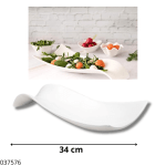 BANDEJA PORCELANA GOURMET 13.5" DX0514