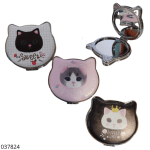 ESPEJITO DOBLE C/DISEÑO GATITO YL-20915 (CJA X 12)