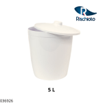 BASURERO C/TAPA 5LT RISCHIOTO 3141