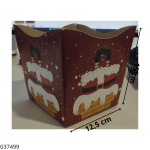 CACHEPOT DE CARTON CHIMENEA 15CM