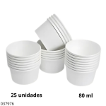 POTE POLIPAPEL S/DISEÑO 80ML (25 UND)