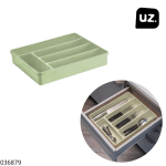 ORGANIZADOR P/CUBIERTOS UZ CREMA SIN TAPA UZ
