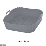 MOLDE SILICONA PARA FREIDORA CUADRADO 19CM YH-1038