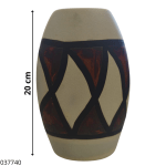 FLORERO DE CERAMICA C/DISEÑO (A17-91)