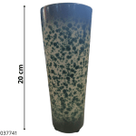 FLORERO DE CERAMICA C/DISEÑO 21CM (A17-1)