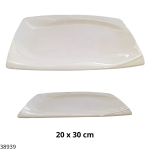 BANDEJA PORCELANA REC. BLANCO (DX0160)