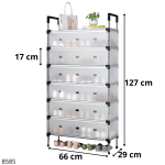 ZAPATERO X 7 ESTANTES 60X28X126CM (TX-2751)