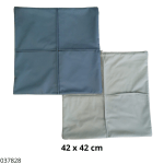 FUNDA P/ALMOHADA CUERINA 42X42CM (7-3)