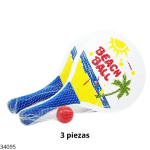 PALETAS PLAYA BEACH BALL 146957 (3PC)