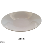 PLATO HONDO BLANCO 9" MB (SB1109) (48 UND)