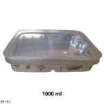 TAPPER RECTANGULAR 2 DIVISORIAS PLASUTIL 16587