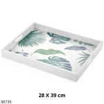 BANDEJA P/DESAYUNO C/ DISEÑO 28X39 (BSF808)