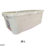 CAJA ORGANIZADOR 20 LT GEMPLAST GREIGE