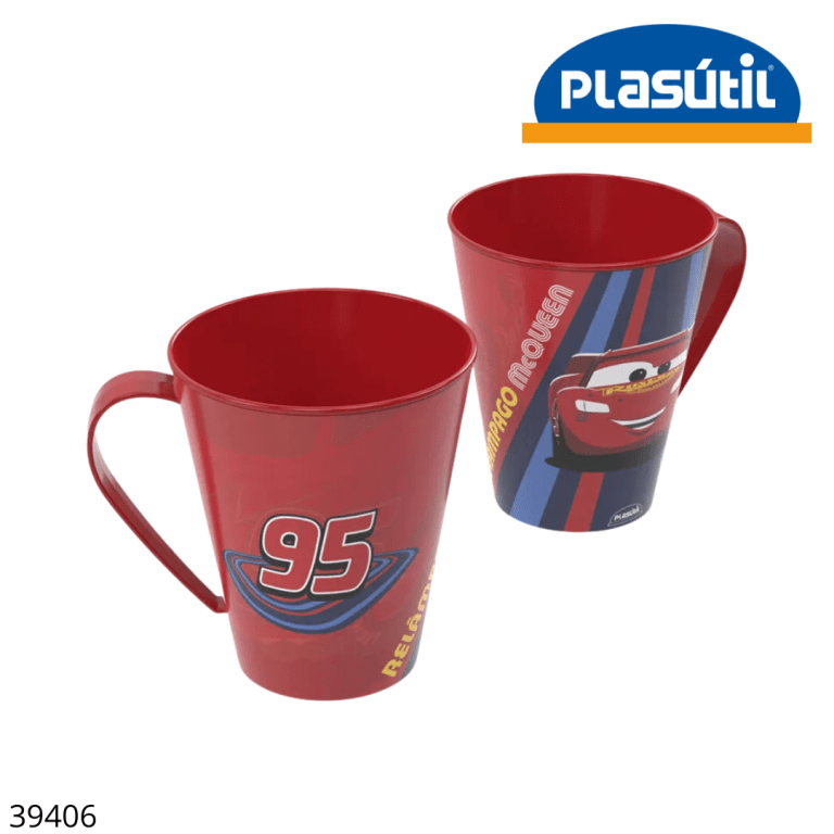 TAZZA IN PLASTICA SATA 600 ML + QCC FILETT. FINE