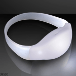 PULSERA LED MALLA BLANCA FINO