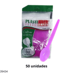 CUCHARA P/ACAI LILA X 50UNID MASTER PLASTILANIA (CJA 20)
