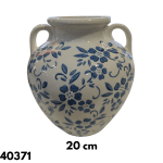 JARRON FLOREADO MANIJA 20 CM