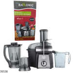 EXTRACTOR DE JUGO MULTIFUNCION 4EN1 1000W (BS-709)