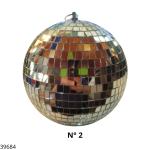 BOLA DISCO PLATEADO Nº2 (9112D-012)