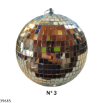 BOLA DISCO PLATEADO Nº3 (9112D-013)