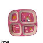 BANDEJA MELAMINA INFANTIL 4DIV. (B143-10.5)