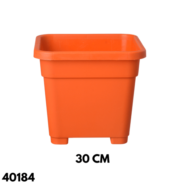 MACETA VERSALLES 30CM MARRON TEJA GEMPLAST (M830)