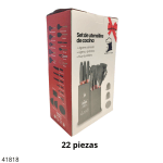 JUEGO DE CUBIERTOS COCINA DE SILICONA 22 PCS (UK0019)