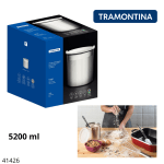 POTE INOX TRAMONTINA C/TAPA 5.2LT
