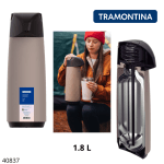 TERMO TRAMONTINA 1.8L A PRESION VERDE