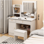 MUEBLE TOCADOR C/BUTACA Y ESPEJO LUZ LED (BH8880-A)