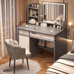 MUEBLE TOCADOR C/SILLA Y ESPEJO LUZ LED (BH8881A)