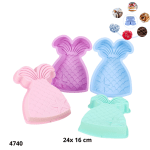 MOLDE SILICONA FRAMBOISELLE COLA DE SIRENA