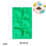 MOLDE SILICONA X6 FRAMBOISELLE DINOSAURIO
