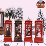 PORTA VELA TELEPHONE 12,5CM C/LUZ (KL11417)