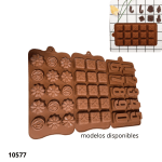 MOLDE SILICONA P/CHOCOLATE (F-NXZ-112)