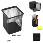 PORTA LAPIZ REJILLA 8X8X10CM (CITY-BT-1)