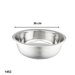 BOWL INOX SOLSUN 36CM (INSN-36CM)