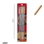 MINI ESPADIN MANGO DE MADERA (12 PCS)