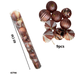 ESFERA NAVIDEÑA 9PC (AD2547)