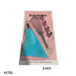 JUEGO P/REPOSTERIA BUBBLEKISS (6 PCS)