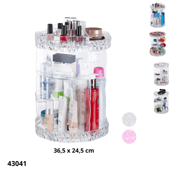 ORGANIZADOR P/COSMETICOS 360° (YL3302S)