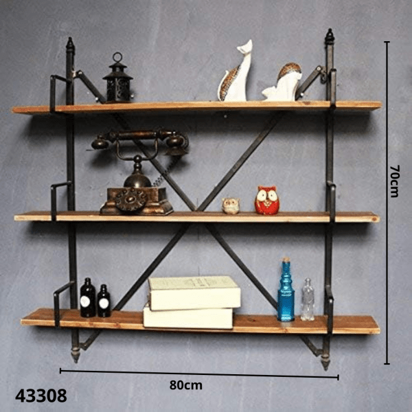 REPISA DE MADERA 3 PISOS 42X80 (TQ028)