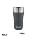 VASO TERMICO COLEMAN 600ML GRIS OSCURO
