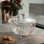 BOWLS DE VIDRIO C/ TAPA TB016 FAQIANG HW06076