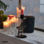 PORTA VELA NAVIDEÑO 15CM (33361)