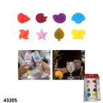 MARCADOR DE SILICONA P/VASOS (33888)