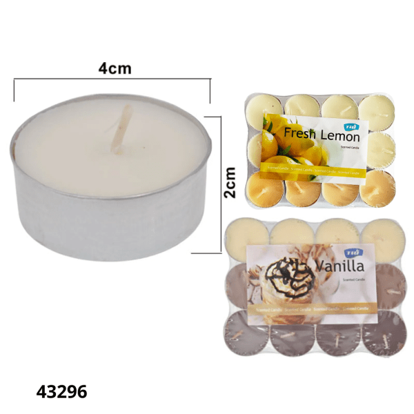 VELA FLOTANTES TIU (12PC) (34143)