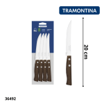 CUCHILLO TRADICIONAL TRAMONTINA 22200/905 (12UND)